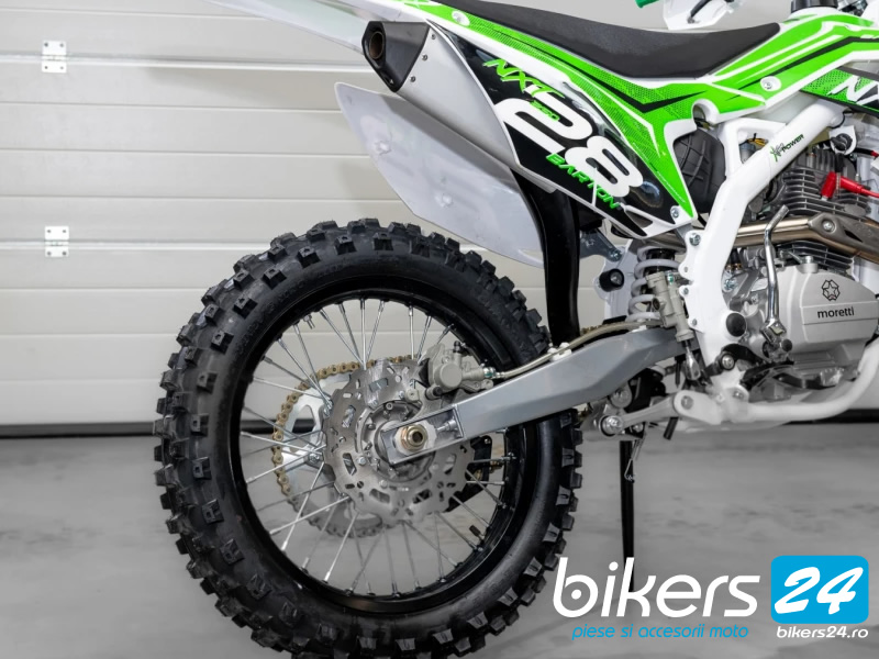 MOTOCICLETA CROSS ENDURO OFFROAD BARTON NXT250L CC 4T (ROTI 21" - 18") VERDE