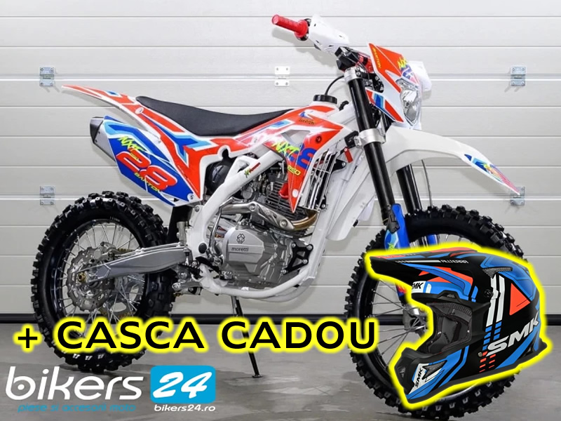 MOTOCICLETA CROSS ENDURO OFFROAD BARTON NXT250L CC 4T (ROTI 21