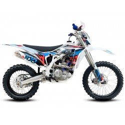 CROSS/ENDURO OFFROAD BARTON NXT300 CC 4T (ROTI 21" - 18") NEGRU/ALBASTRU/ROSU