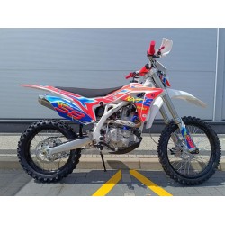 MOTOCICLETA CROSS ENDURO OFFROAD BARTON NXT300 CC 4T (ROTI 21" - 18") ROSU/ALBASTRU MOTOCICLETA CROSS ENDURO OFFROAD BARTON NXT300 CC 4T (ROTI 21" - 18") ROSU/ALBASTRU