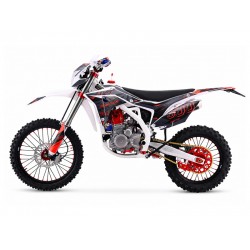 CROSS/ENDURO OFFROAD BARTON NXT300 CC 4T (ROTI 21" - 18") NEGRU/ROSU MODEL 2026