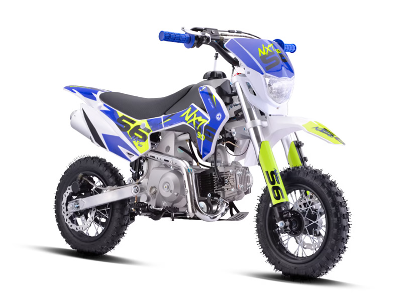 MOTOCICLETA CROSS ENDURO OFFROAD BARTON NXT90 CC 4T (ROTI 10")