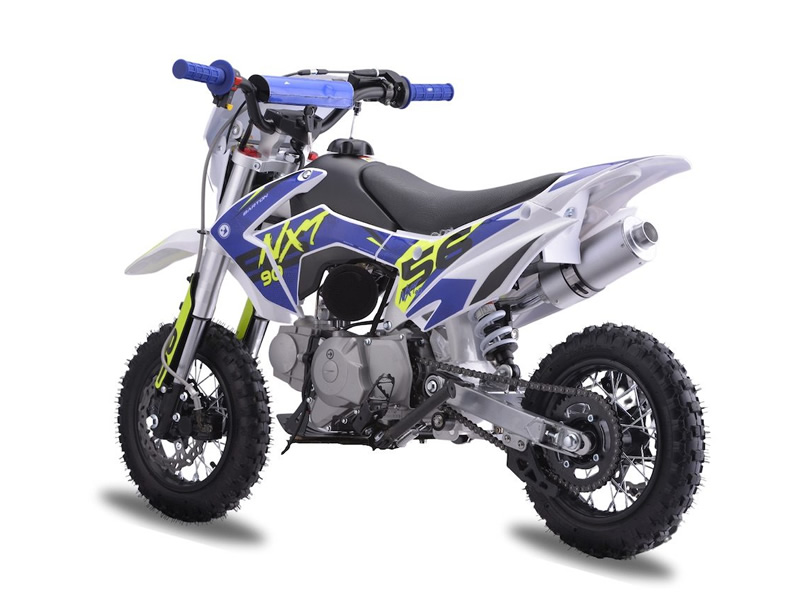 MOTOCICLETA CROSS ENDURO OFFROAD BARTON NXT90 CC 4T (ROTI 10")