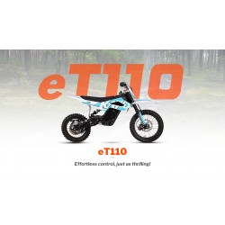 MOTOCICLETA ELECTRICA CROSS ENDURO OFFROAD COPII KAYO ET110 (ROTI 14" - 12") 