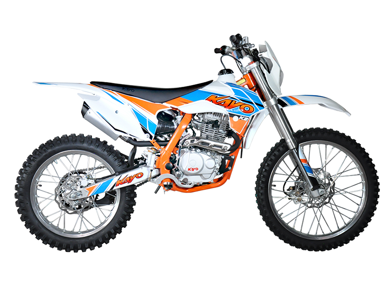 Kayo K2 – Motocicletă Off-Road 223cc, 4T, Răcire cu Aer