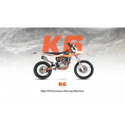 MOTOCICLETA CROSS ENDURO OFFROAD KAYO K6 300CC 4T (ROTI 21" - 18") 