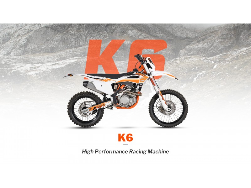 MOTOCICLETA CROSS ENDURO OFFROAD KAYO K6 300CC 4T (ROTI 21" - 18") MOTOCICLETA CROSS ENDURO OFFROAD KAYO K6 300CC 4T (ROTI 21" - 18")