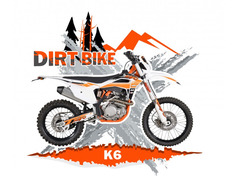 MOTOCICLETA CROSS ENDURO OFFROAD KAYO K6 300CC 4T (ROTI 21" - 18") MOTOCICLETA CROSS ENDURO OFFROAD KAYO K6 300CC 4T (ROTI 21" - 18")