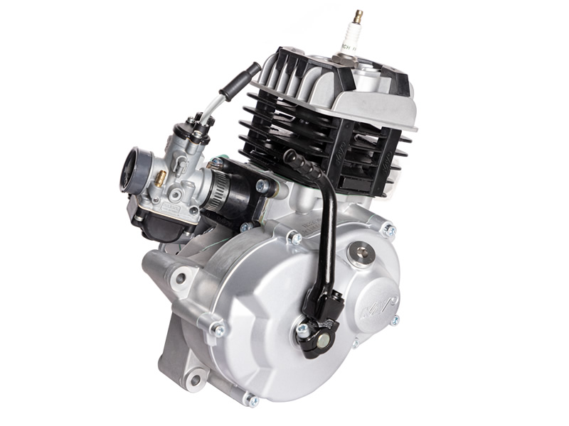 Kayo Mini 50cc – Motocicletă 2T Automată pentru Copii și Începători (ROTI 12" - 10") 