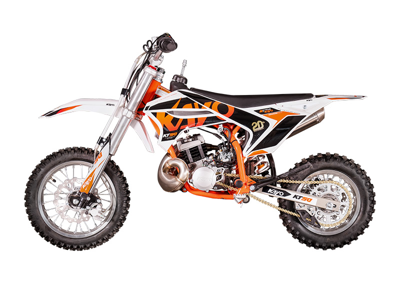 Kayo KT50 – Motocicletă 50cc 2T, Transmisie Automata (ROTI 14" - 12") 