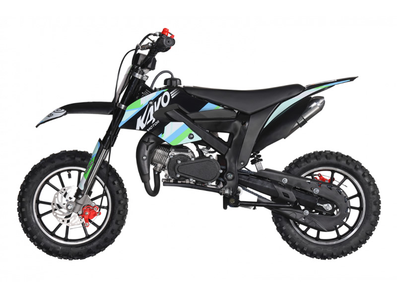MOTOCICLETA PITBIKE  CROSS ENDURO OFFROAD COPII KAYO SX50 50CC 2T (ROTI 10") 