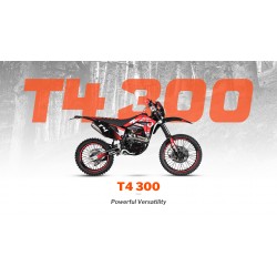 MOTOCICLETA CROSS ENDURO OFFROAD KAYO T4 300CC 4T (ROTI 21" - 18") 