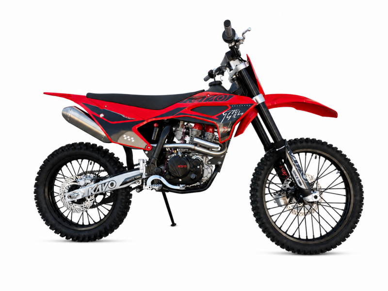 MOTOCICLETA CROSS ENDURO OFFROAD KAYO T4L 300CC 4T (ROTI 21" - 18") 