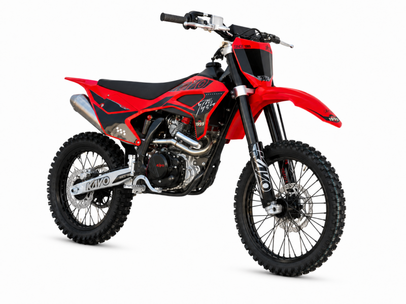 MOTOCICLETA CROSS ENDURO OFFROAD KAYO T4L 300CC 4T (ROTI 21" - 18") 