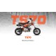 MOTOCICLETA CROSS ENDURO OFFROAD COPII KAYO PITBIKE TS70 CC (ROTI 10") 