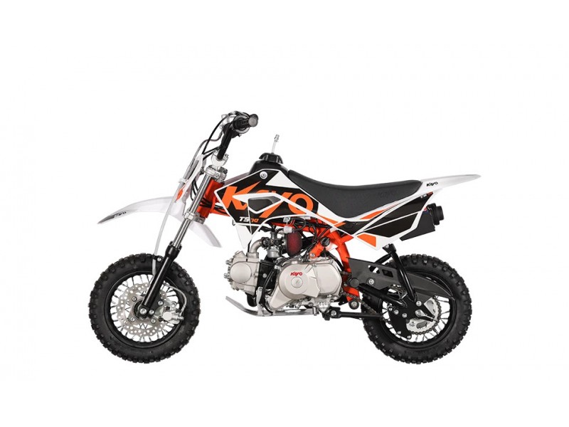 MOTOCICLETA CROSS ENDURO OFFROAD COPII KAYO PITBIKE TS70 CC (ROTI 10") 