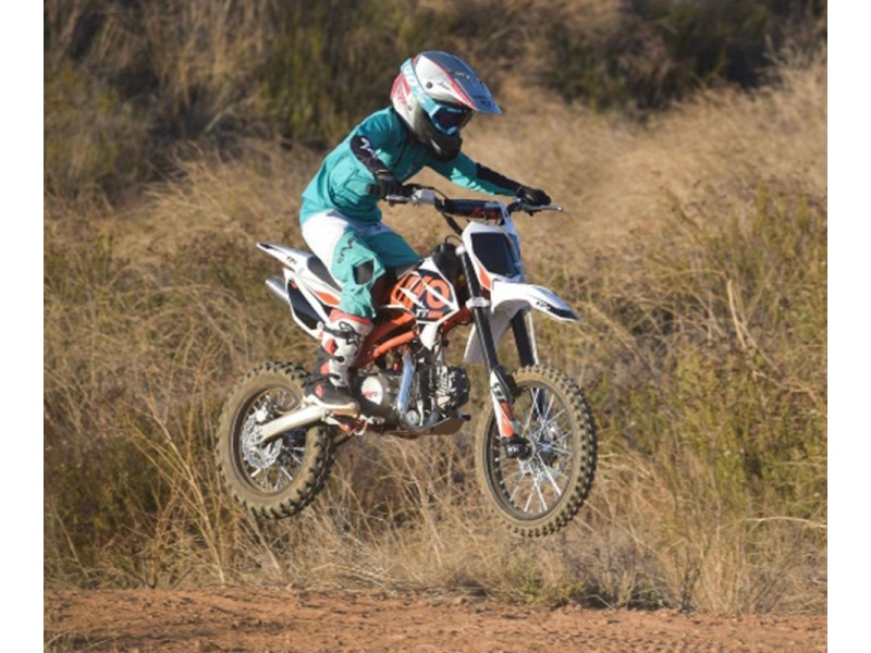 MOTOCICLETA CROSS ENDURO OFFROAD KAYO TT125 CC 4T (ROTI 17" - 14") 