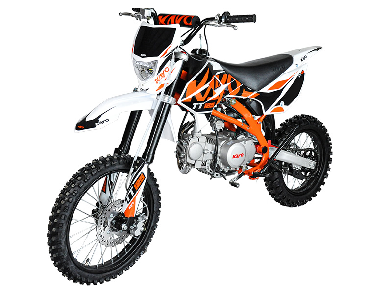 MOTOCICLETA CROSS ENDURO OFFROAD KAYO TT125 CC 4T (ROTI 17" - 14") 