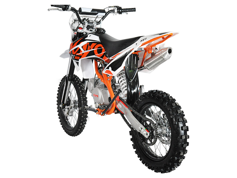 MOTOCICLETA CROSS ENDURO OFFROAD KAYO TT125 CC 4T (ROTI 17" - 14") 