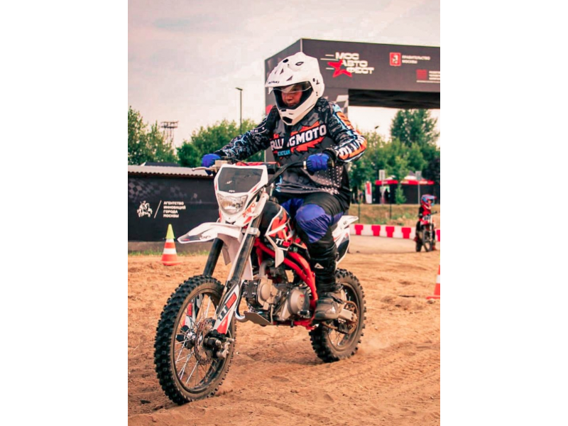 MOTOCICLETA CROSS ENDURO OFFROAD KAYO TT125 CC 4T (ROTI 17" - 14") 
