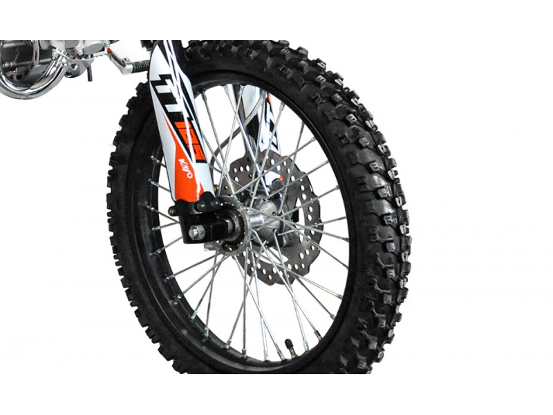 MOTOCICLETA CROSS ENDURO OFFROAD KAYO TT125 CC 4T (ROTI 17" - 14") 