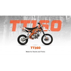 MOTOCICLETA CROSS ENDURO OFFROAD KAYO TT160 CC 4T (ROTI 17" - 14") 