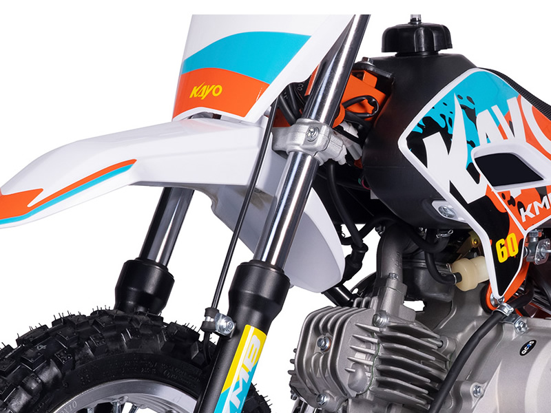 Kayo KMB 56.8cc – Motocicletă Automată pentru Copii, 4T, Pornire Electrică (ROTI 10") 