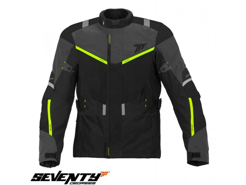 Geaca (jacheta) barbati Touring Seventy iarna model SD-JT83 culoare: negru/galben fluor