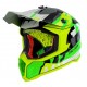 Casca off road MT Falcon Arya A3 galben fluor mat Casca off road MT Falcon Arya A3 galben fluor mat