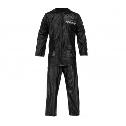 Costum moto ploaie (geaca+pantaloni) Thor model S7 culoare: negru - (montare peste echipament) Costum moto ploaie (geaca+pantaloni) Thor model S7 culoare: negru - (montare peste echipament)