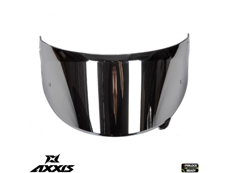 Viziera argintie (tip oglinda) casca integrala Axxis Draken S - tip MT-V-18C - compatibil cu modelul nou de casca Axxis Draken S