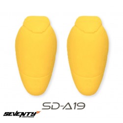 Set protectii genunchi Seventy model SD-A19 - culoare: galben - (set 2 bucati) - compatibile cu blugii moto Seventy Set protectii genunchi Seventy model SD-A19 - culoare: galben - (set 2 bucati) - compatibile cu blugii moto Seventy