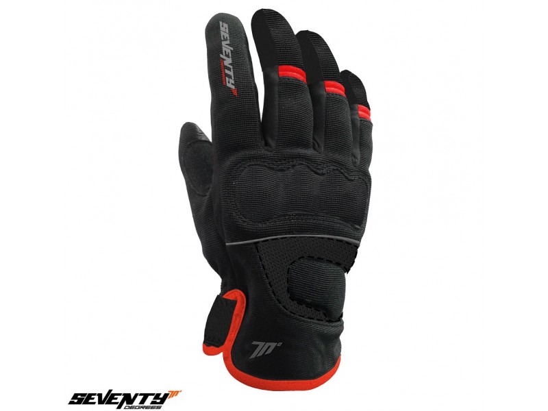 Manusi barbati Touring iarna Seventy model SD-C43 negru/rosu– WinterTex