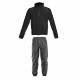 Costum moto ploaie (geaca+pantaloni) Seventy model SD-S1 culoare: negru (montare peste echipament)