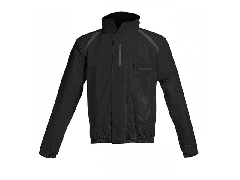 Costum moto ploaie (geaca+pantaloni) Seventy model SD-S1 culoare: negru (montare peste echipament)