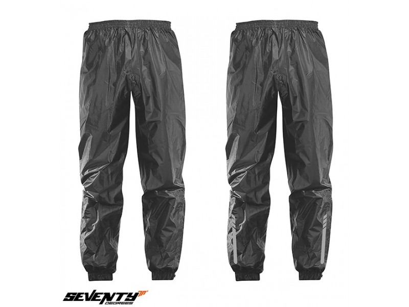 Costum moto ploaie (geaca+pantaloni) Seventy model SD-S1 culoare: negru (montare peste echipament) Costum moto ploaie (geaca+pantaloni) Seventy model SD-S1 culoare: negru (montare peste echipament)