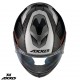 Casca integrala Axxis model Cobra Rage A2 gri lucios carbon - 100% carbon