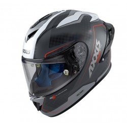 Casca integrala Axxis model Cobra Rage A2 gri lucios carbon - 100% carbon