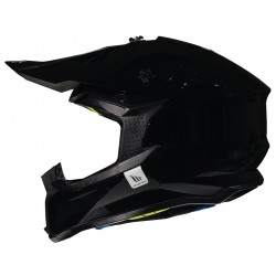 Casca off road MT Falcon solid A1 negru lucios