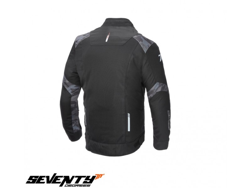 Geaca (jacheta) barbati Racing vara Seventy model SD-JR52 culoare: negru/camuflaj Geaca (jacheta) barbati Racing vara Seventy model SD-JR52 culoare: negru/camuflaj