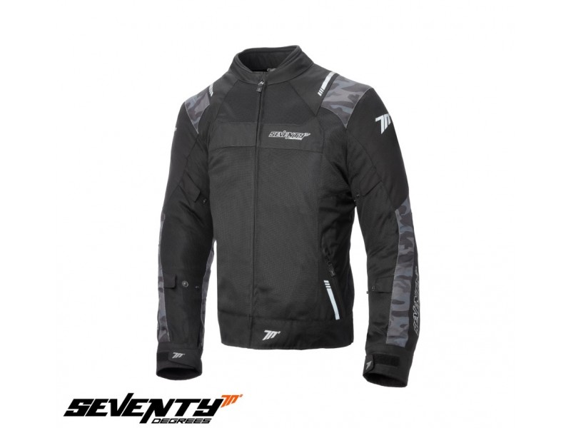 Geaca (jacheta) barbati Racing vara Seventy model SD-JR52 culoare: negru/camuflaj Geaca (jacheta) barbati Racing vara Seventy model SD-JR52 culoare: negru/camuflaj