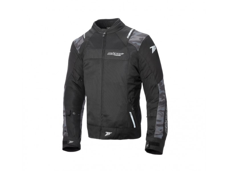 Geaca (jacheta) barbati Racing vara Seventy model SD-JR52 culoare: negru/camuflaj Geaca (jacheta) barbati Racing vara Seventy model SD-JR52 culoare: negru/camuflaj