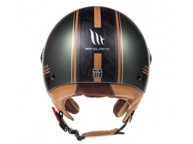 Casca open face motociclete MT Street Entire I2 maro mat (open face) Casca open face motociclete MT Street Entire I2 maro mat (open face)