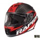Casca integrala motociclete MT Rapide Pro Carbon C5 rosu lucios - 100% carbon