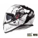 Casca integrala motociclete MT Thunder III SV Vlinder A1 negru/alb perlat lucios (ochelari soare integrati) Casca integrala motociclete MT Thunder III SV Vlinder A1 negru/alb perlat lucios (ochelari soare integrati)