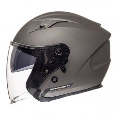 Casca open face motociclete MT Avenue SV titanium mat (ochelari soare integrati) Casca open face motociclete MT Avenue SV titanium mat (ochelari soare integrati)