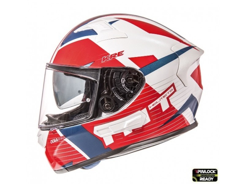 Casca integrala motociclete MT KRE SV RAD alb/rosu/albastru lucios (fibra sticla) - cu ochelari soare integrati Casca integrala motociclete MT KRE SV RAD alb/rosu/albastru lucios (fibra sticla) - cu ochelari soare integrati