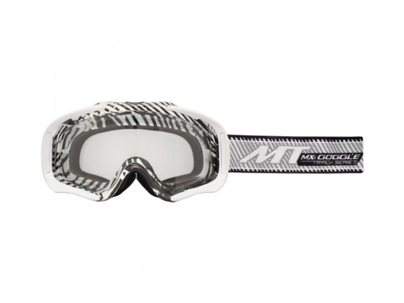 Ochelari MT off road (cross-enduro) Mx-Pro III - culoare albă