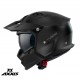 Casca Axxis model Hunter SV solid A1 negru mat (ochelari soare integrati) - masca (protectie) barbie si cozoroc detasabile Casca Axxis model Hunter SV solid A1 negru mat (ochelari soare integrati) - masca (protectie) barbie si cozoroc detasabile