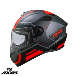 Casca integrala Axxis model Draken S Sonar B5 rosu mat